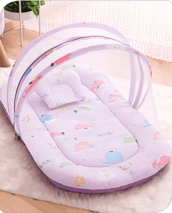 Baby Bedding With Mosquito Net