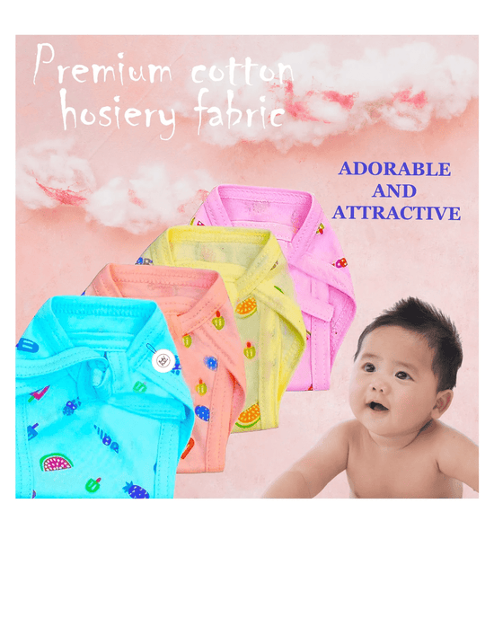 NewBorn Diapers & Dry Sheet Combo | Pack of 12 | 0-6M