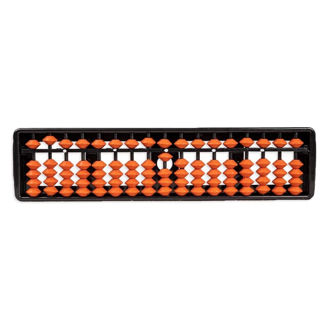 Brown Color Learning Abacus Toy – Educational Counting Tool for Children