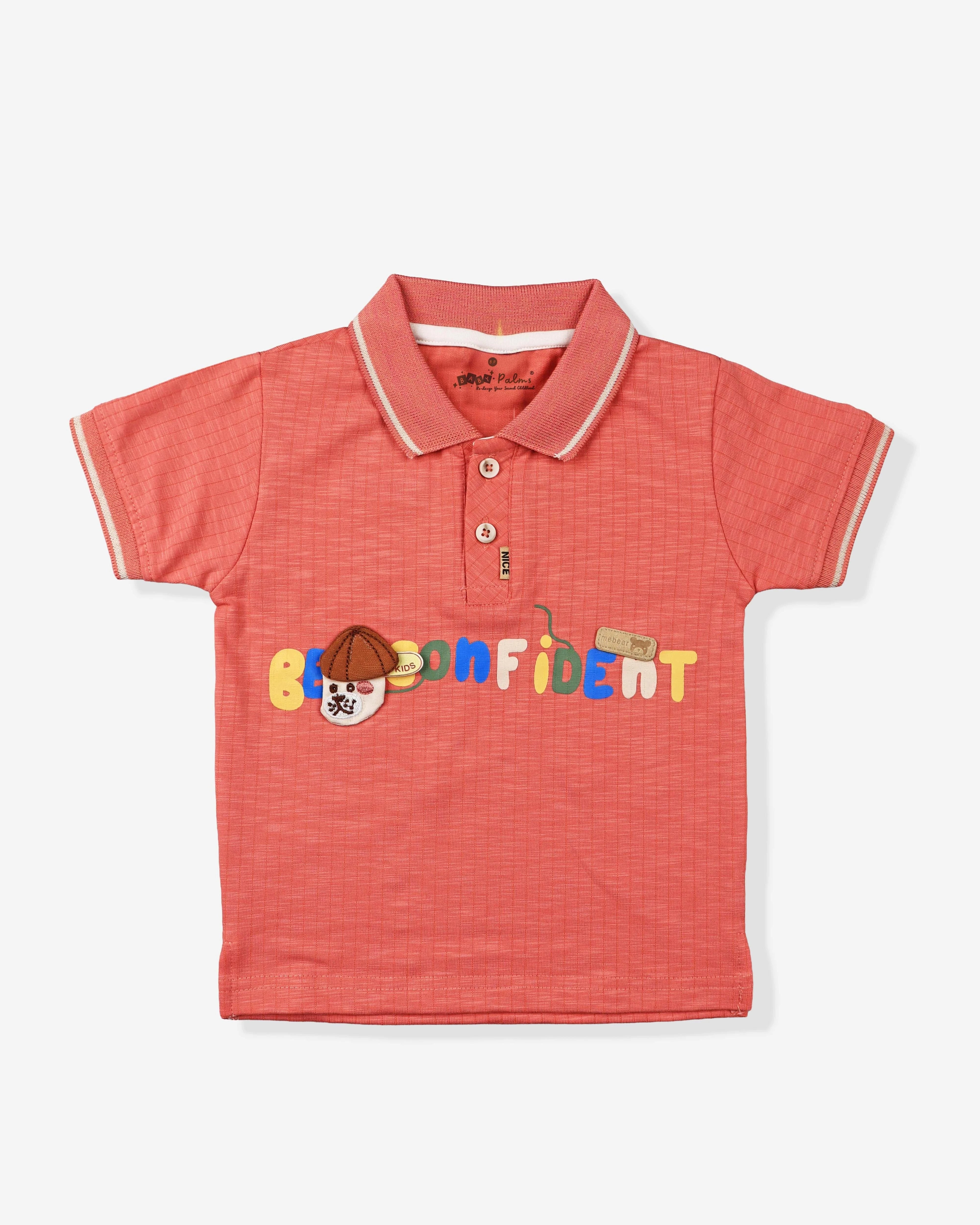 Clothing Sets For Boys | Collar Tshirts With Solid Shorts