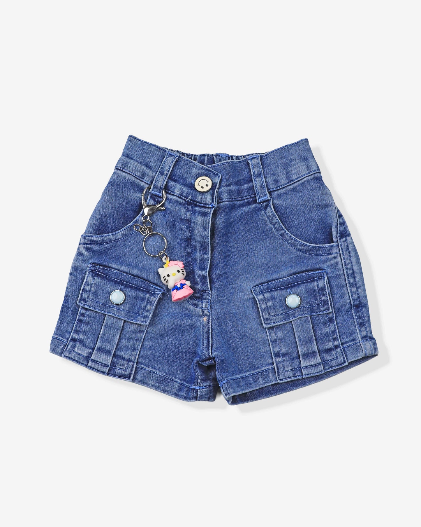 Pink Clothing  Summer Sets For Baby Girl | Pink Tshirt With Denim Shorts