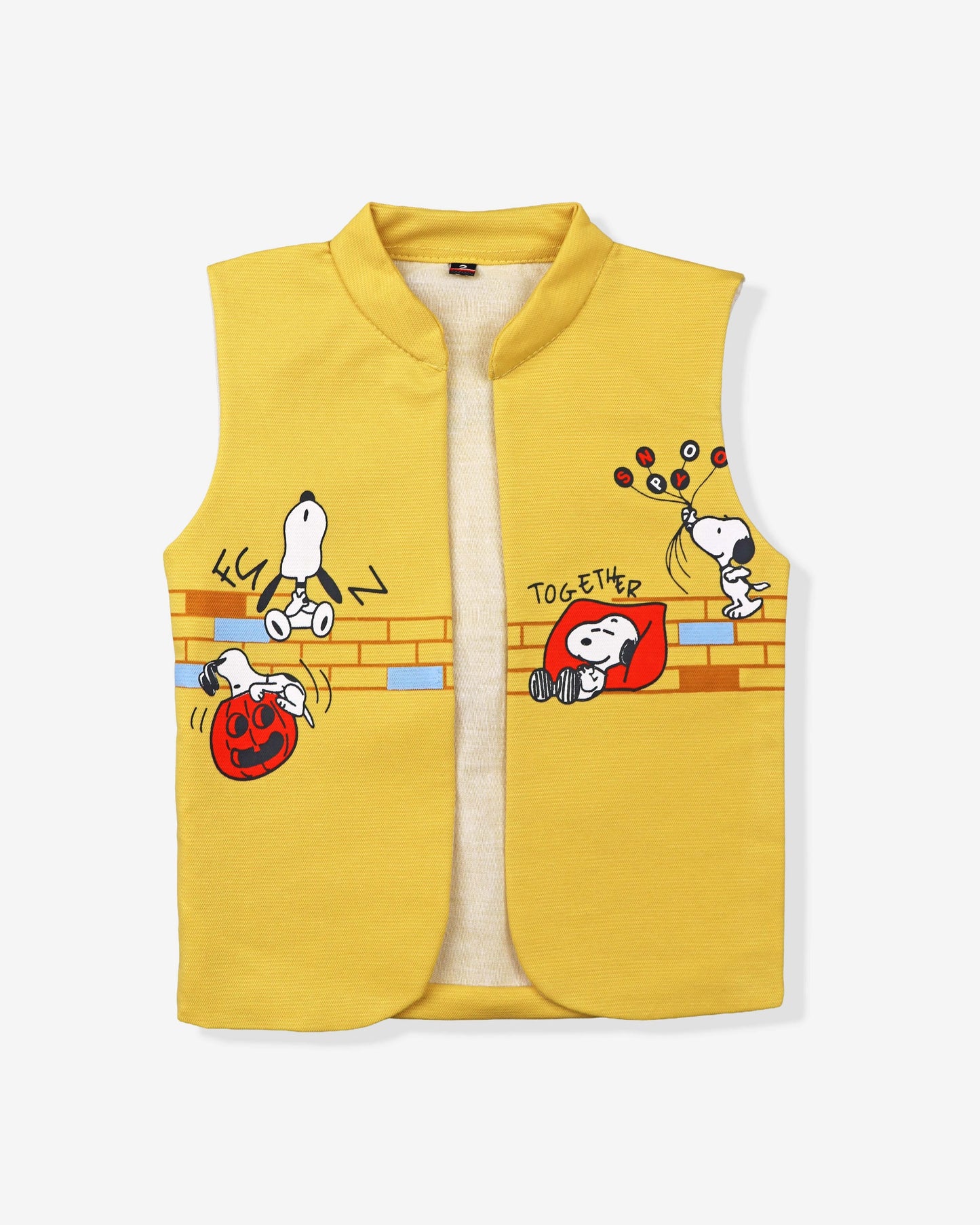 Clothing Sets For Boys With Yellow Mini Jacket