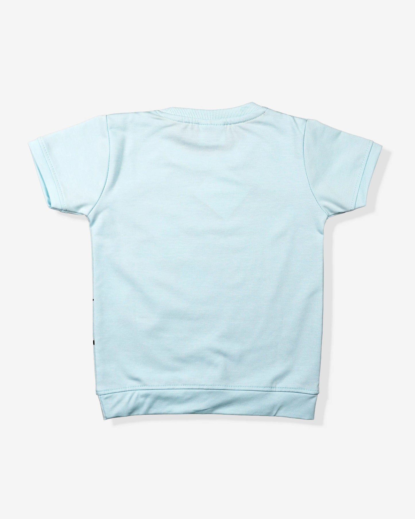 Peach Clothing Set For Boys | Soft & Comfy With Stripped Shorts