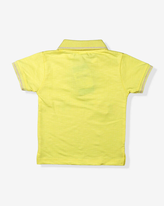 Clothing Sets For Boys | Collar Tshirts With Solid Shorts