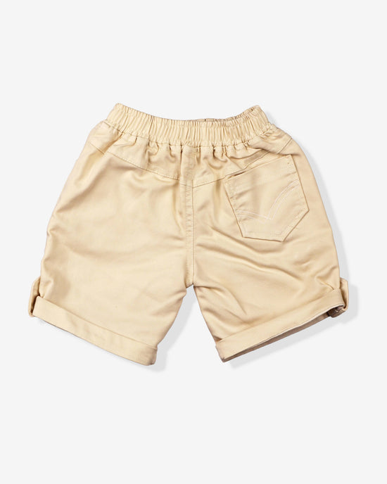 Clothing Sets For Boys | Collar Tshirts With Solid Shorts