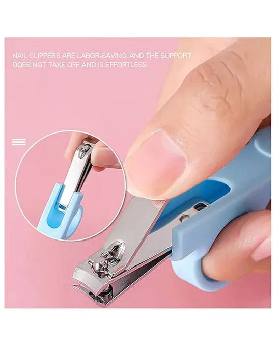 Blue Portable Baby Care Set – 6 Essentials for Newborns