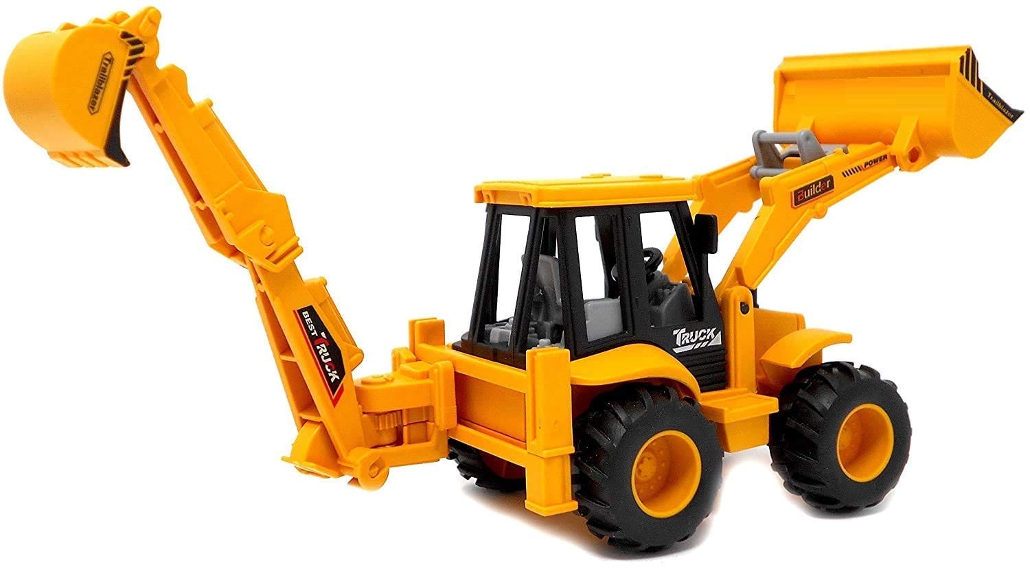 2 In 1 Bulldozer And Excavator Construction Toy For Kids