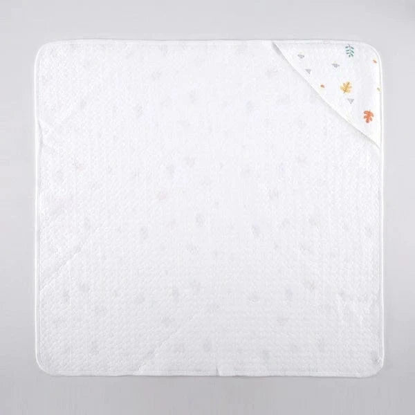 Non Hooded Soft Cotton Printed Swaddle Wrap for Newborns