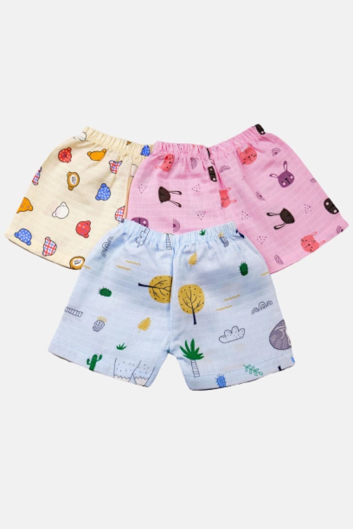 Muslin Clothing Sets | Natural & Breathable | Pack of 3