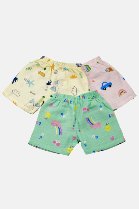 Muslin Clothing Sets For Babies | Ultra-Soft & Breathable | Pack of 3