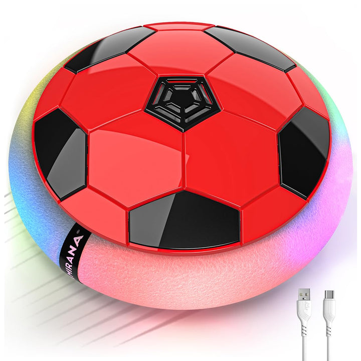 Hover Football Rechargeable Toy – Indoor Soccer Ball with LED Lights for Kids