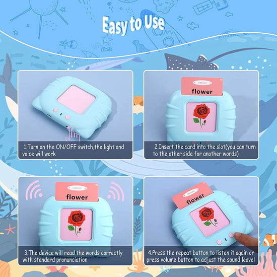 Talking Baby Double Sided Flash Cards