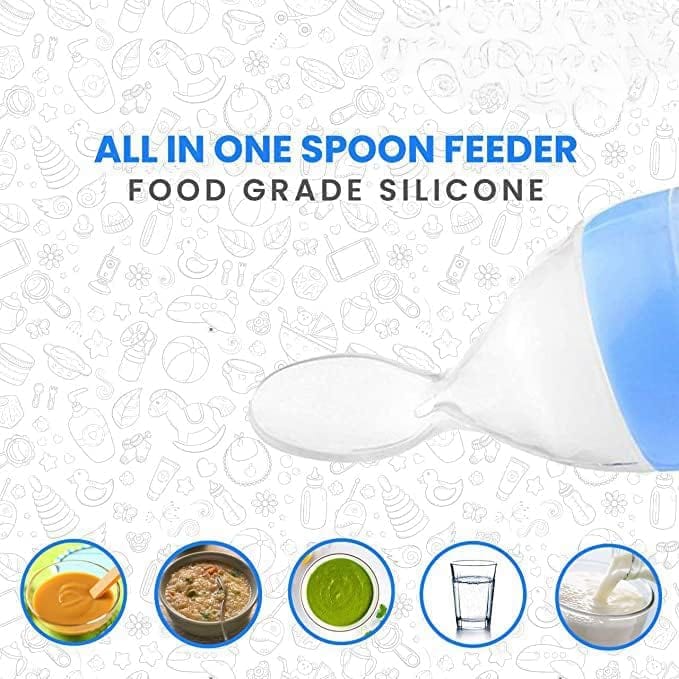 Blue Baby Feeding Bundle | 6-in-1 Feeding Kit Combo Set