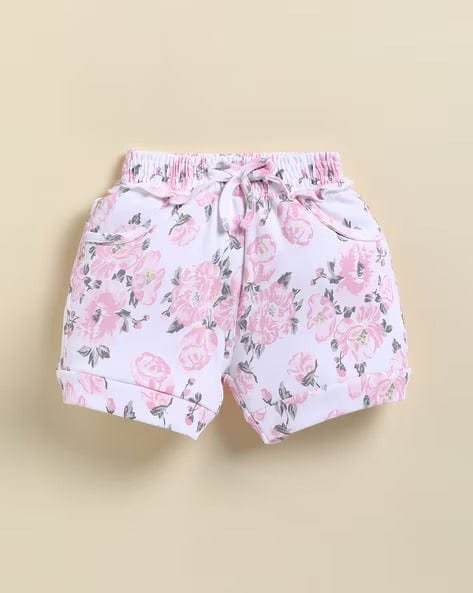 Pink Printed Clothing Sets For Girls