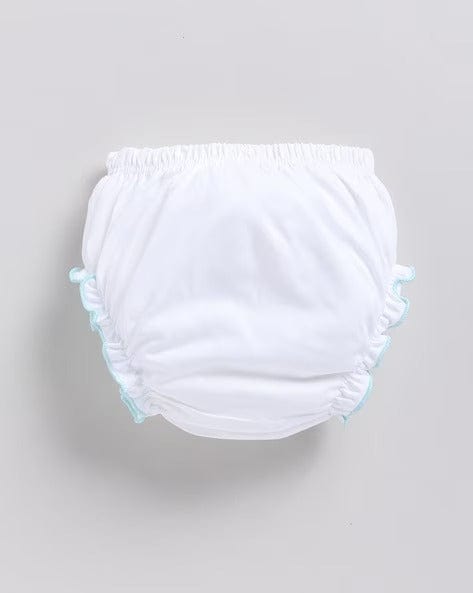 Green Frock With Collar Tshirt For Girls