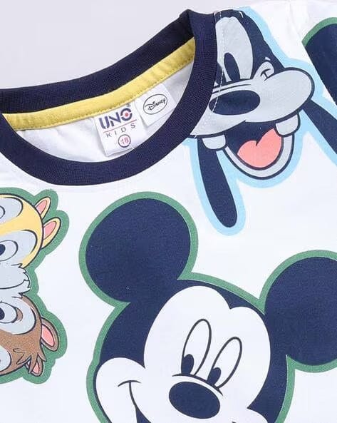 Printed Clothing Sets For Boys | Navy Blue