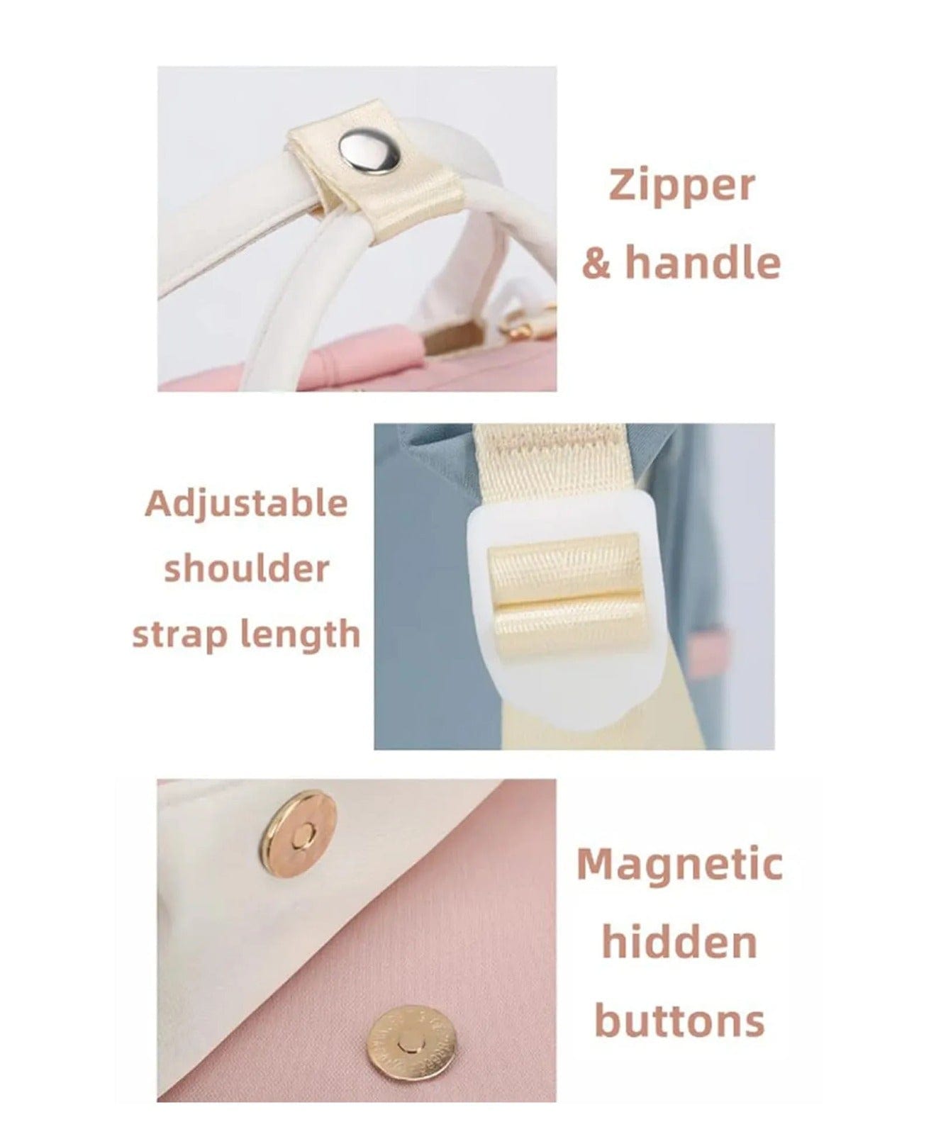 Diaper Bags For Mothers | Multipurpose | Pack of 1