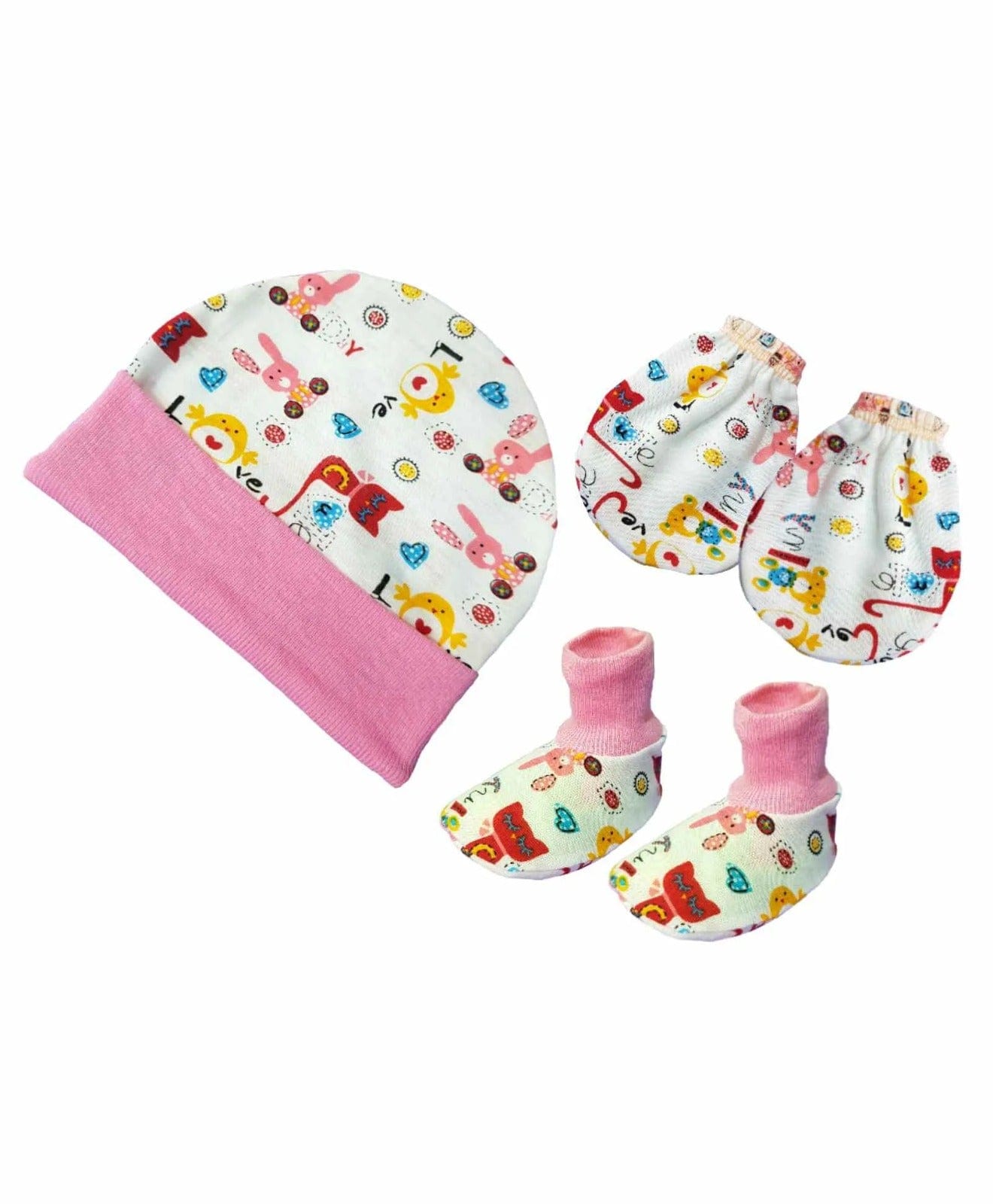 Infant Essentials Combo | Combo Gift Set For NewBorn | Pack of 10 | Girls