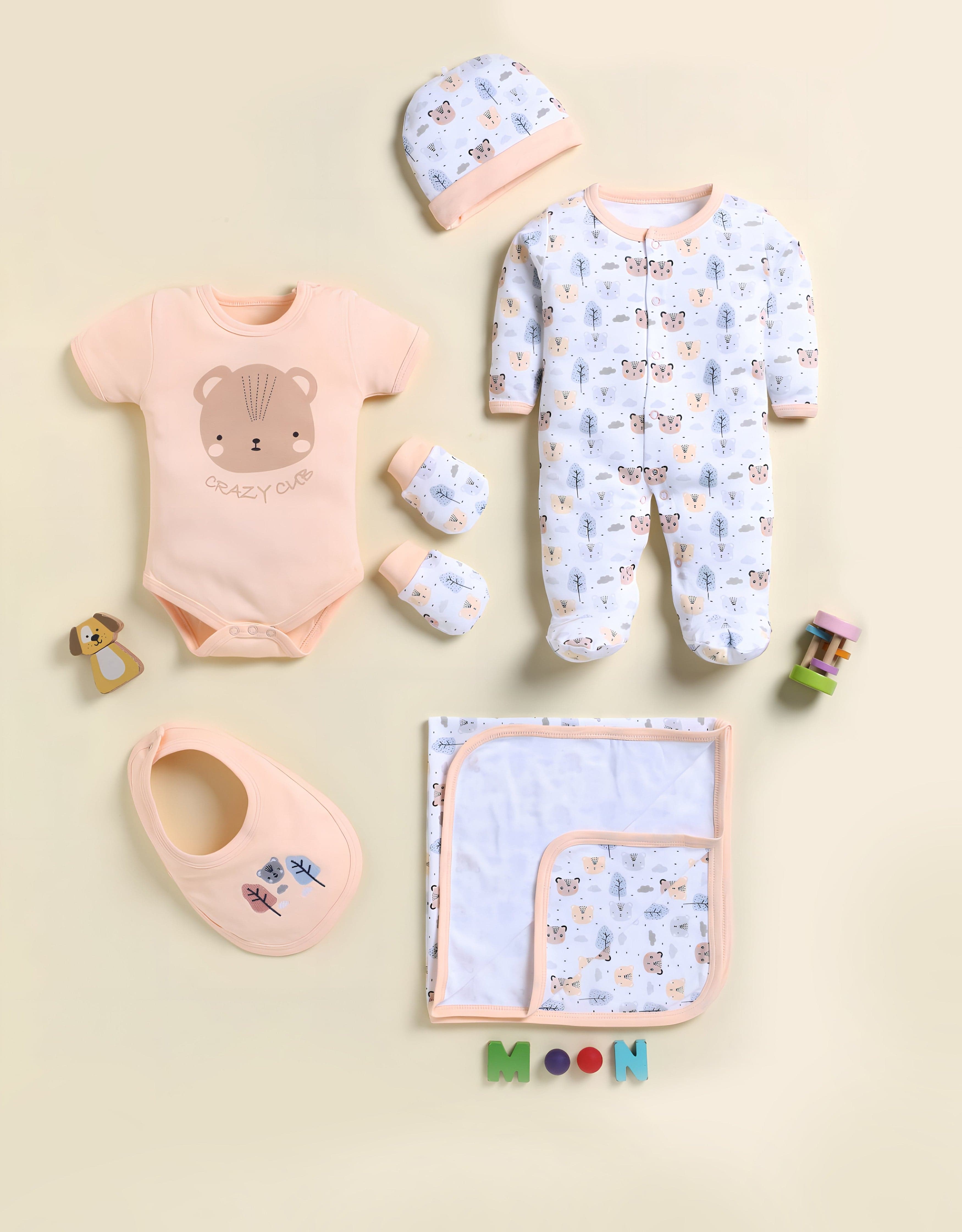 New Born Clothing Combo For Babies | Unisex | 0M