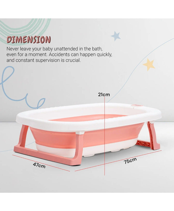 Folding Bath Tub With Drain Plug