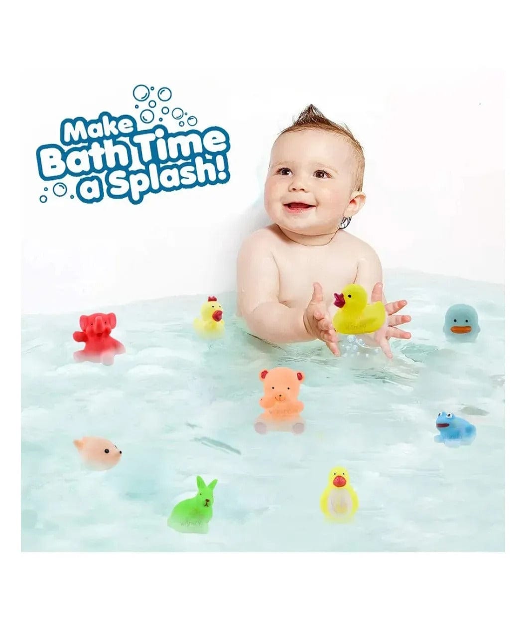Baby Floarting Choo Choo Bath Toys | PACK OF 7 | 0-3Y