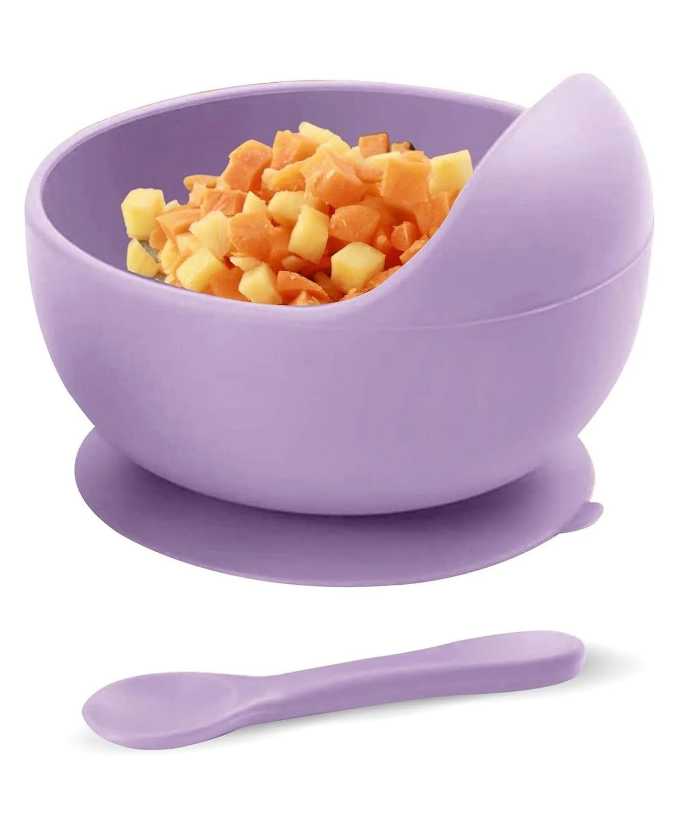 Baby Sticky Silicon Bowl Set | 06M+| 100% Food Grade Silicone