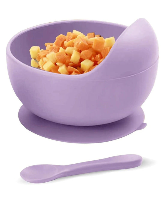 Baby Sticky Silicon Bowl Set | 06M+| 100% Food Grade Silicone