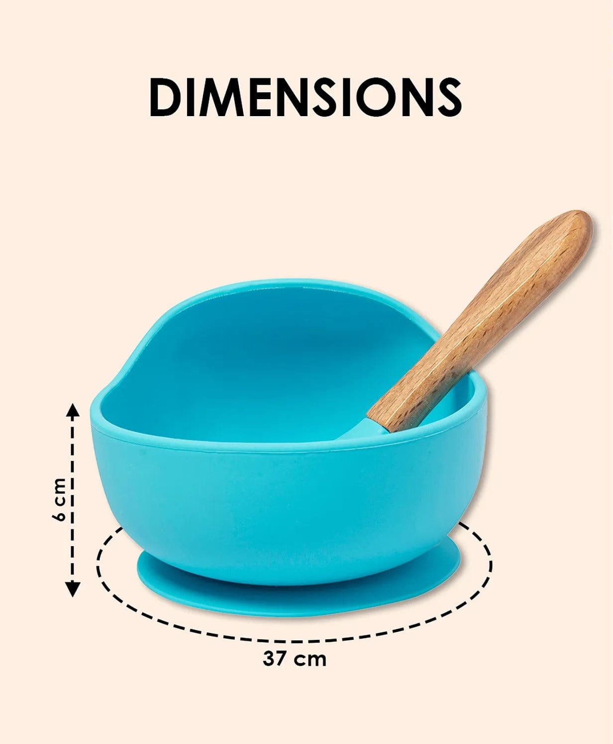 Baby Sticky Silicon Bowl Set | 06M+| 100% Food Grade Silicone