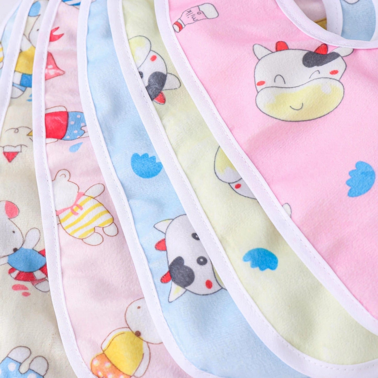 Waterproof Feeding Bibs For Babies | Pack of 3 | Unisex