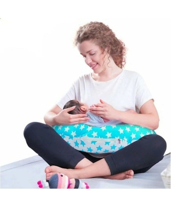 Breast Feeding Recron Pillow | Zip Buckle Adjust Nursing | 100% Cotton