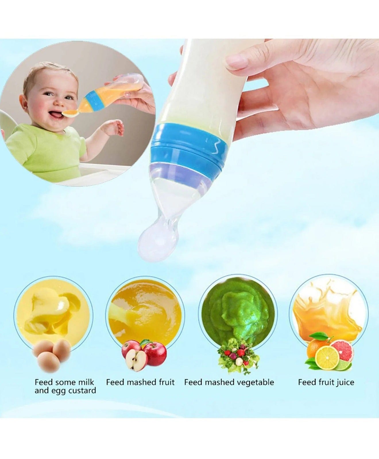 Baby Fruit And Food Nibbler & Feeder | Easy Grip | Pack of 2