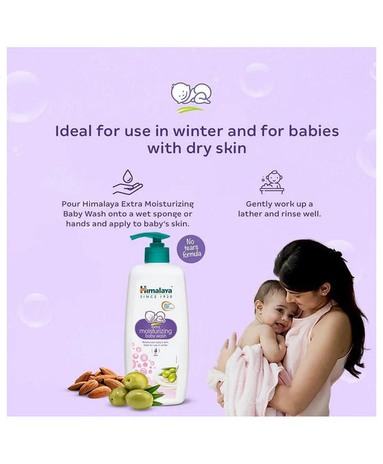 Himalaya Extra Moisturizing Baby Wash | 400ml