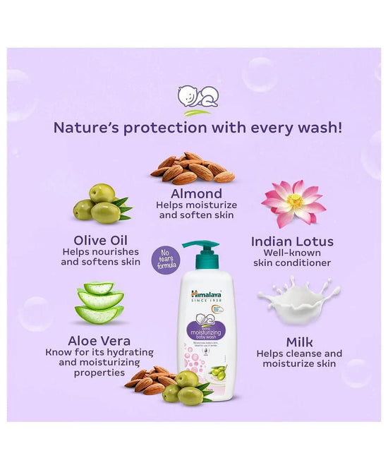 Himalaya Extra Moisturizing Baby Wash | 400ml