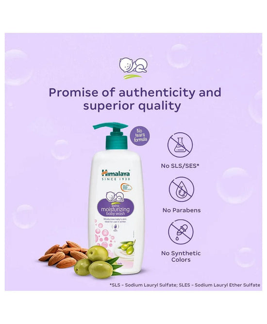 Himalaya Extra Moisturizing Baby Wash | 400ml
