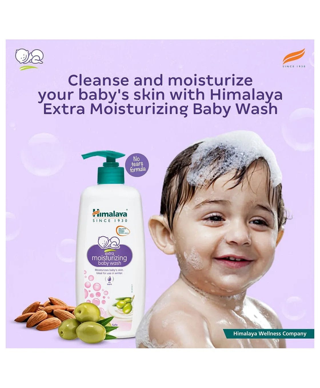 Himalaya Extra Moisturizing Baby Wash | 400ml