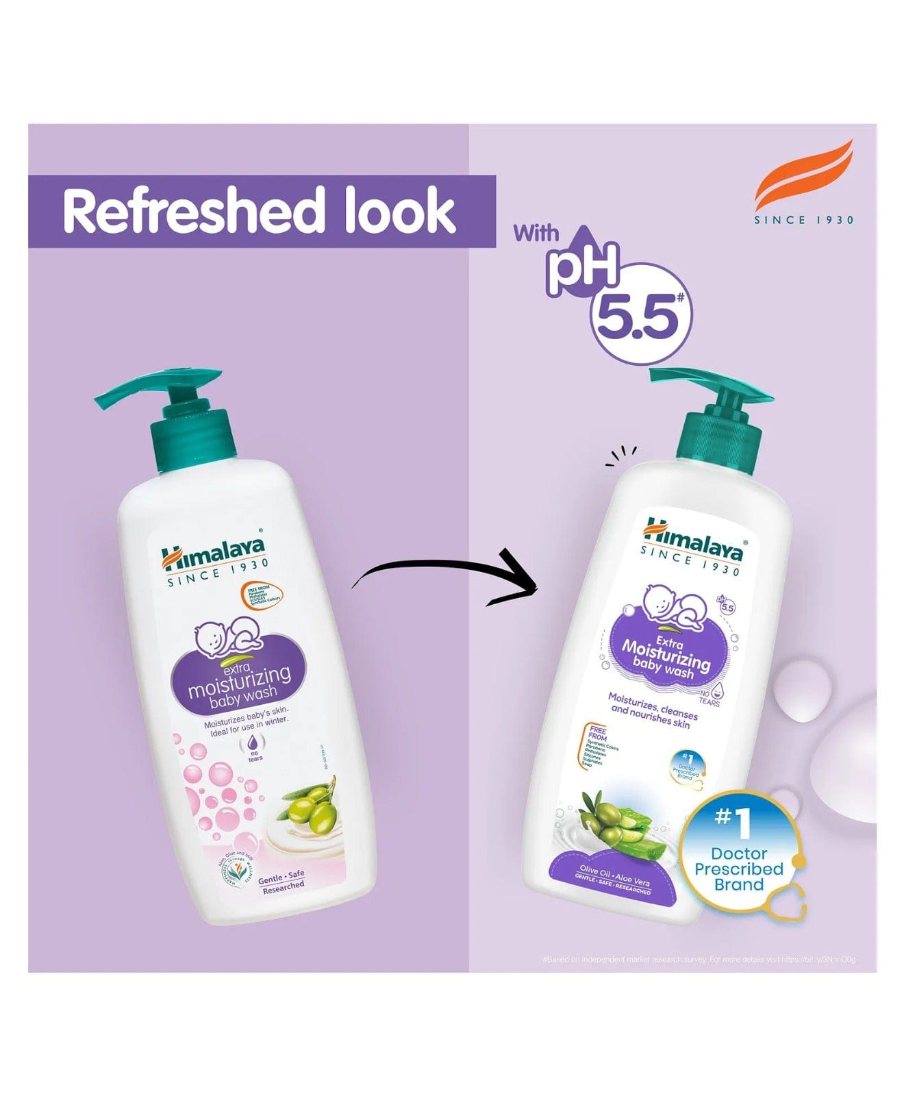 Himalaya Extra Moisturizing Baby Wash | 400ml