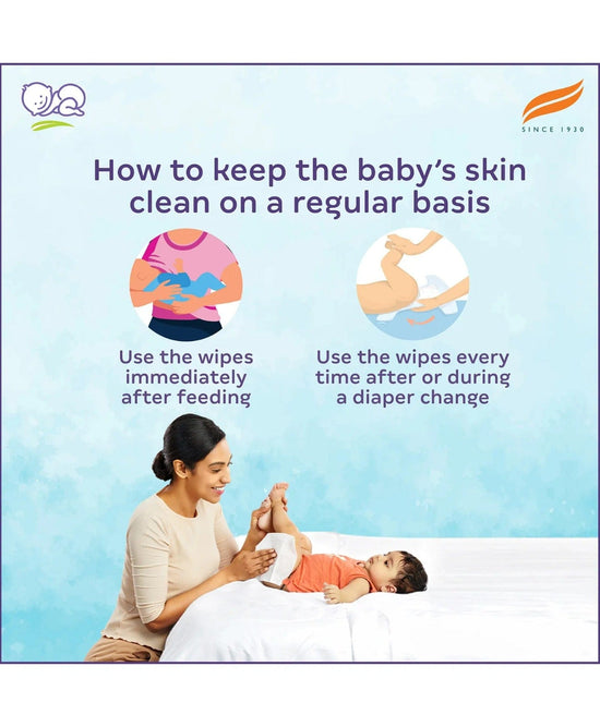 Himalaya Herbal Gentle Baby Wipes | 72 Pieces