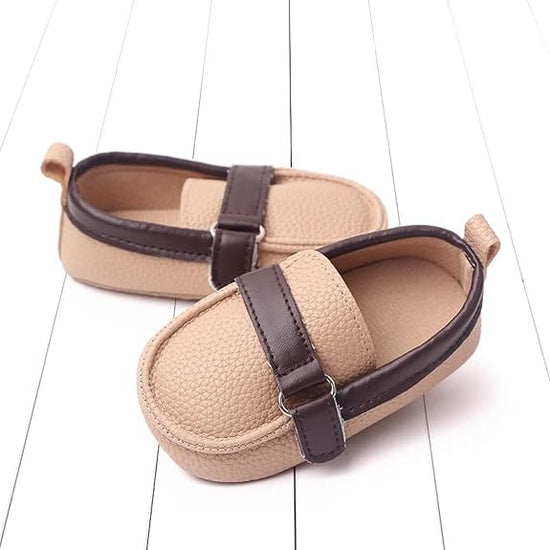 Partywear Loafer Shoes For Baby Boys | Anti Slip | Navy