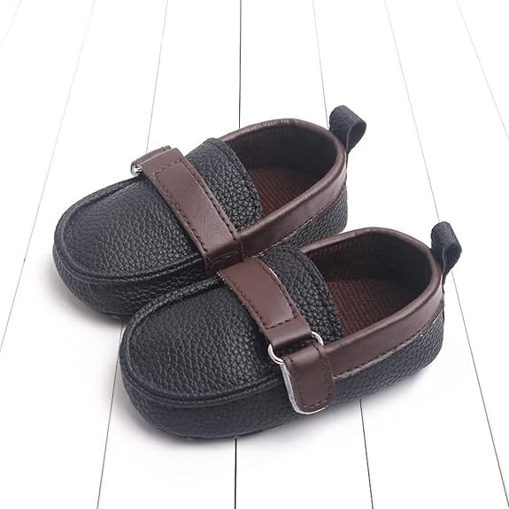 Partywear Loafer Shoes For Baby Boys | Anti Slip | Navy