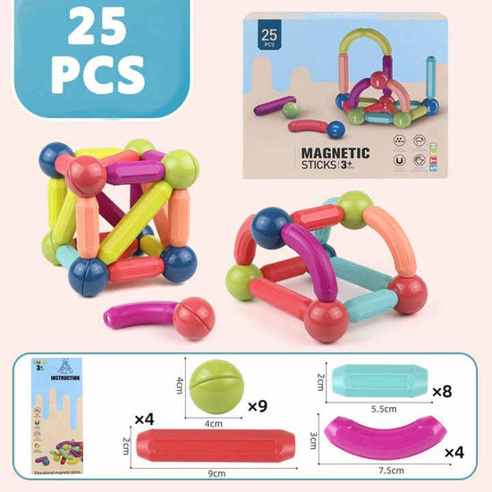 Magnetic Sticks Building Blocks Toy For Kids