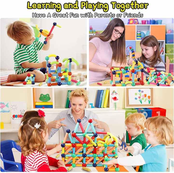Magnetic Sticks Building Blocks Toy For Kids