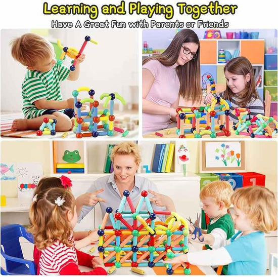 Magnetic Sticks Building Blocks Toy For Kids