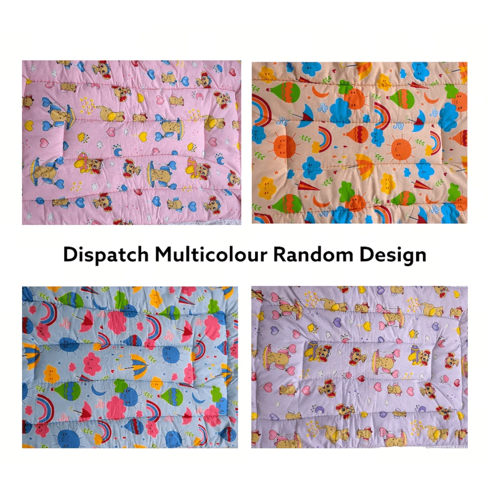 Godadi For Newborn Baby | 100% Cotton | New Born Baby Matress | Random Design