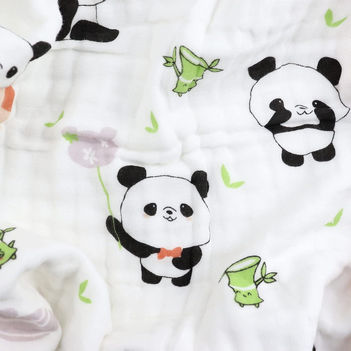 6 Layers Muslin Dohar For Newborn baby | 100% Cotton | Blue