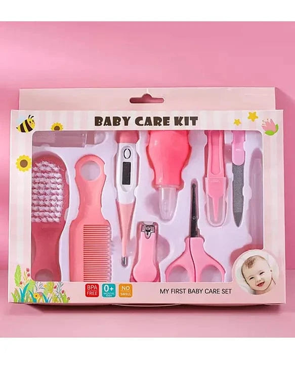 Pink Grooming Set for Baby – Compact & Travel-Friendly