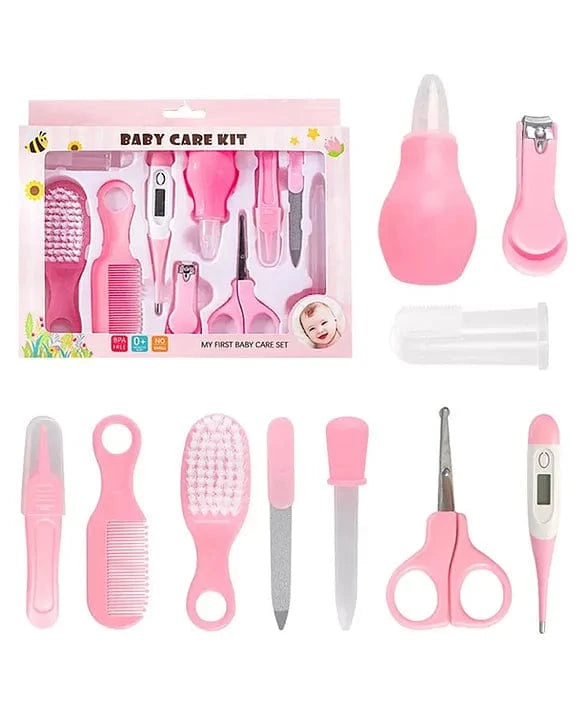 Pink Grooming Set for Baby – Compact & Travel-Friendly