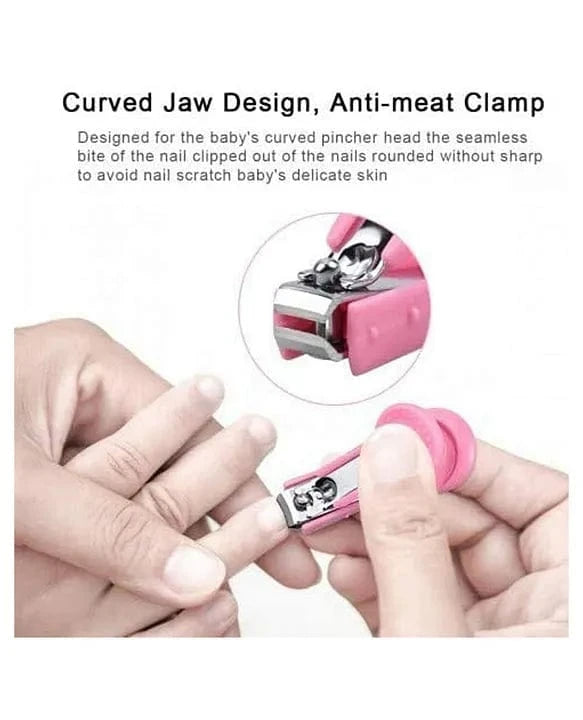 Pink Portable Baby Care Set – 6 Essentials for Newborns