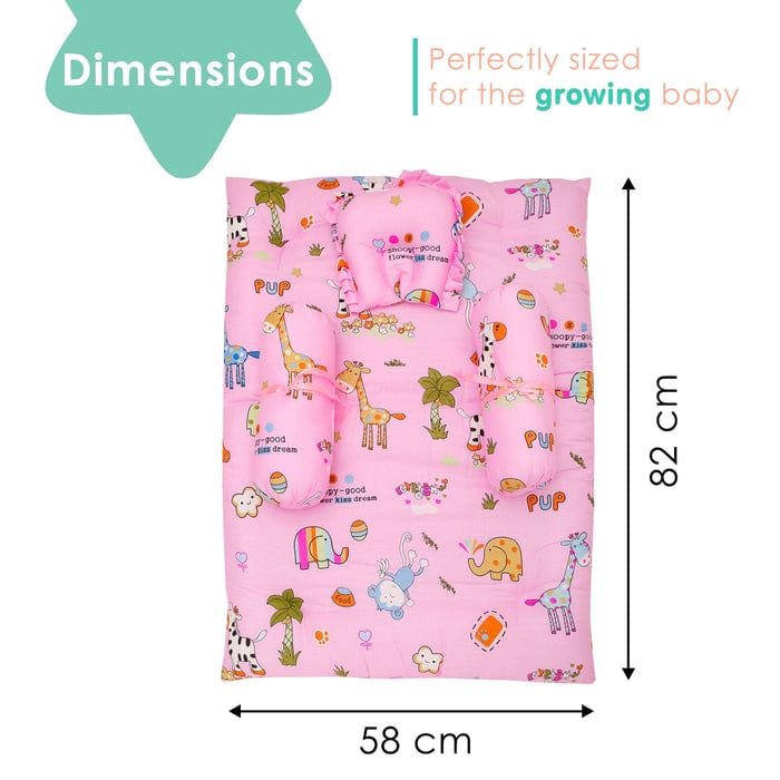 Premium Matress Set For New Born | Godadi Set for Newborn | 0-12M