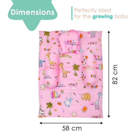 Premium Matress Set For New Born | Godadi Set for Newborn | 0-12M