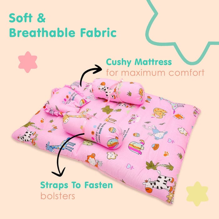 Premium Matress Set For New Born | Godadi Set for Newborn | 0-12M